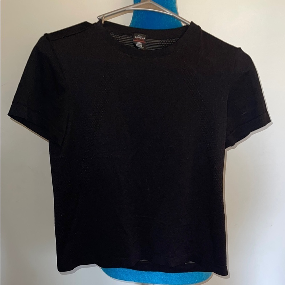 Spyder Black Short Sleeve Women's Tee